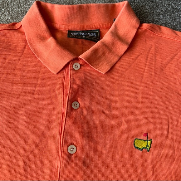Masters Collection 100% Pima Cotton Orange Polo Shirt - XL - Picture 3 of 8